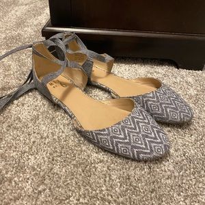 Mix 6 Lace Up Flats
